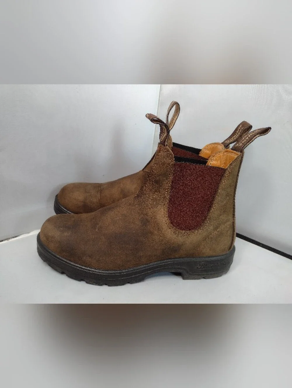 Blundstone Chelsea 565 Boots US Youth Kids Size 4 Brown Leather R